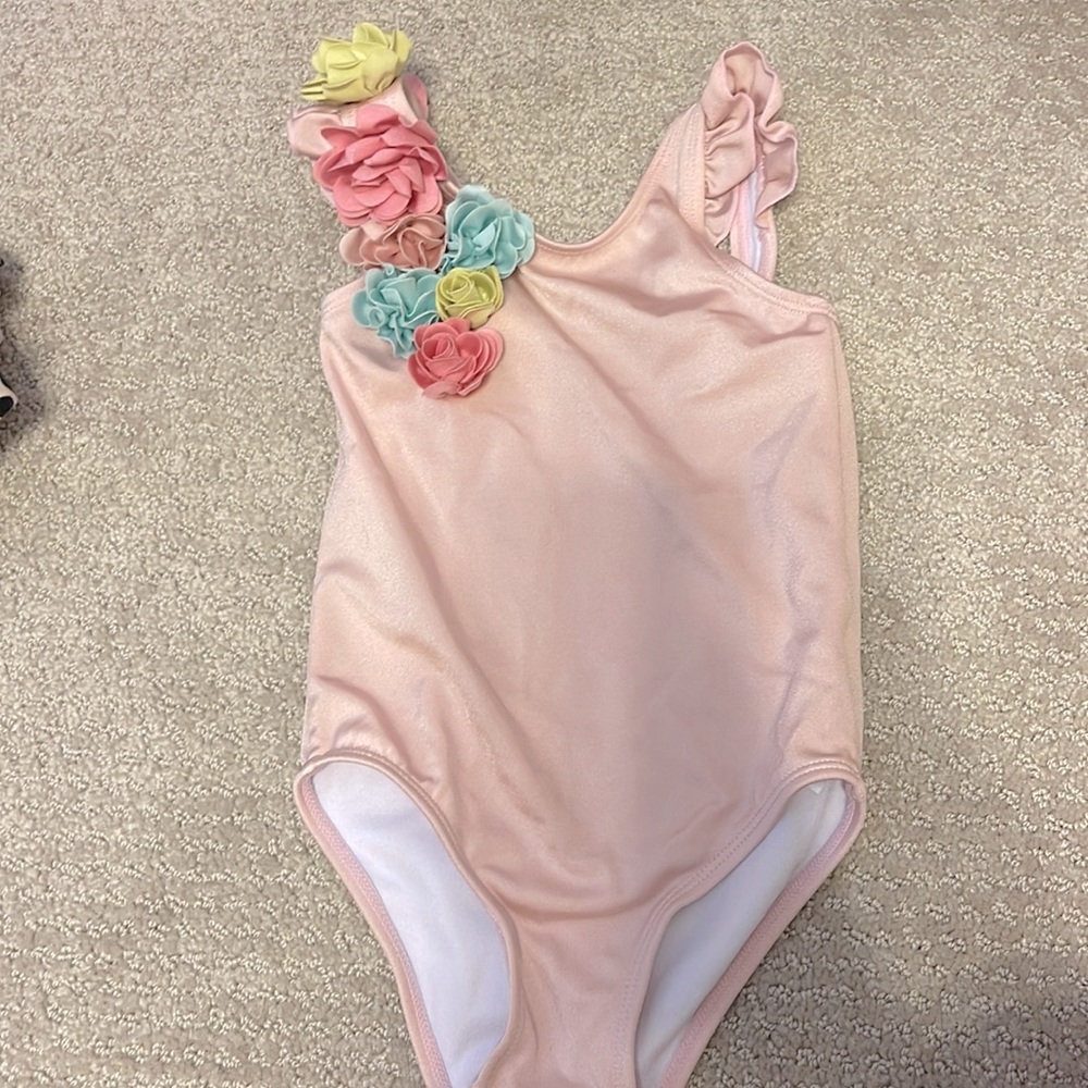 Janie and Jack floral swimsuit